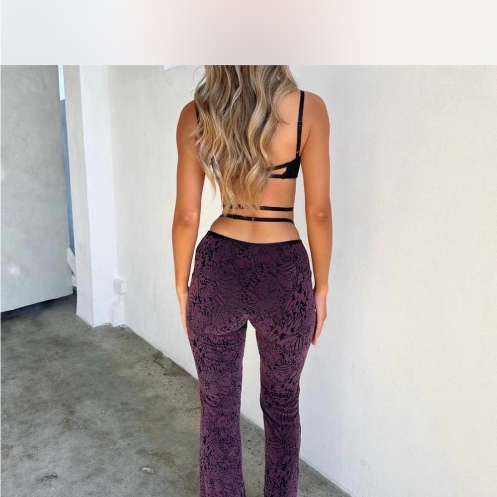 Elegant Purple Floral Jumpsuit
